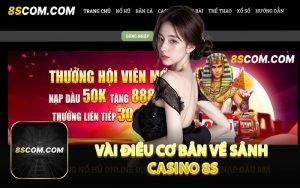 Vài Điều Cơ Bản Về Sảnh Casino 8S