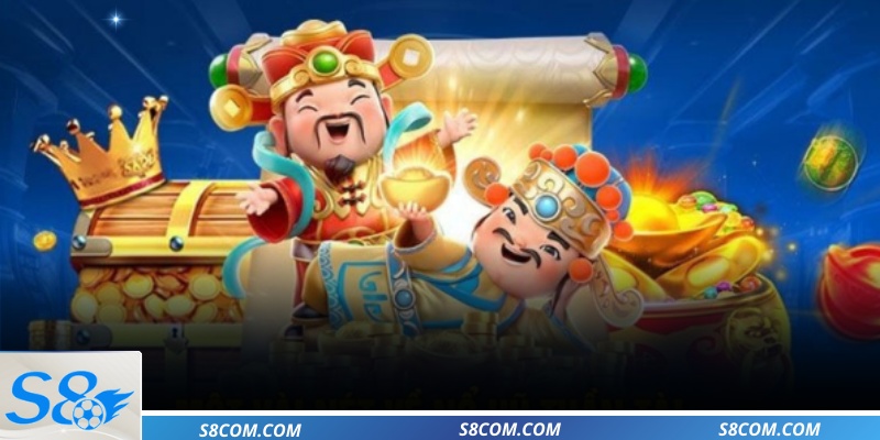 Giao diện bắt mắt của trò chơi may mắn