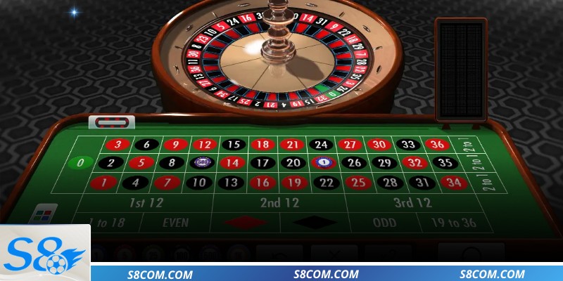 Giao diện đặt cược Roulette hiện đại